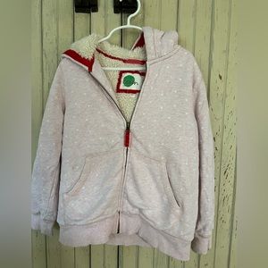 Mini Boden shaggy lined hoodie